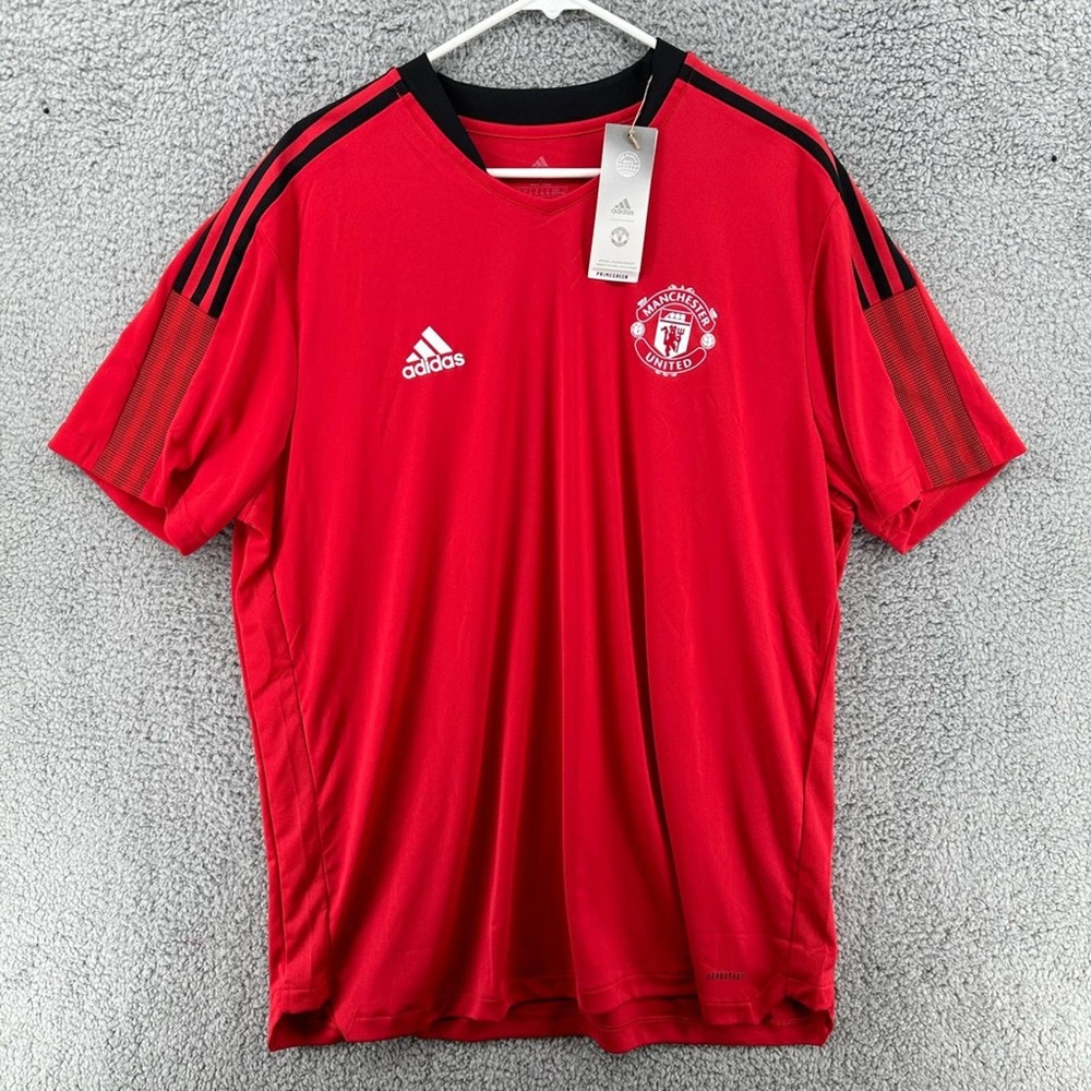 Adidas‎ Manchester United 2021/2022 Training Jersey Men’s Sz 2XL NEW!